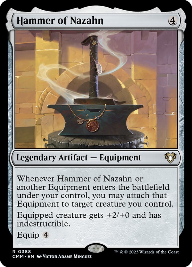 Martelo de Nazahn / Hammer of Nazahn - Magic: The Gathering - MoxLand