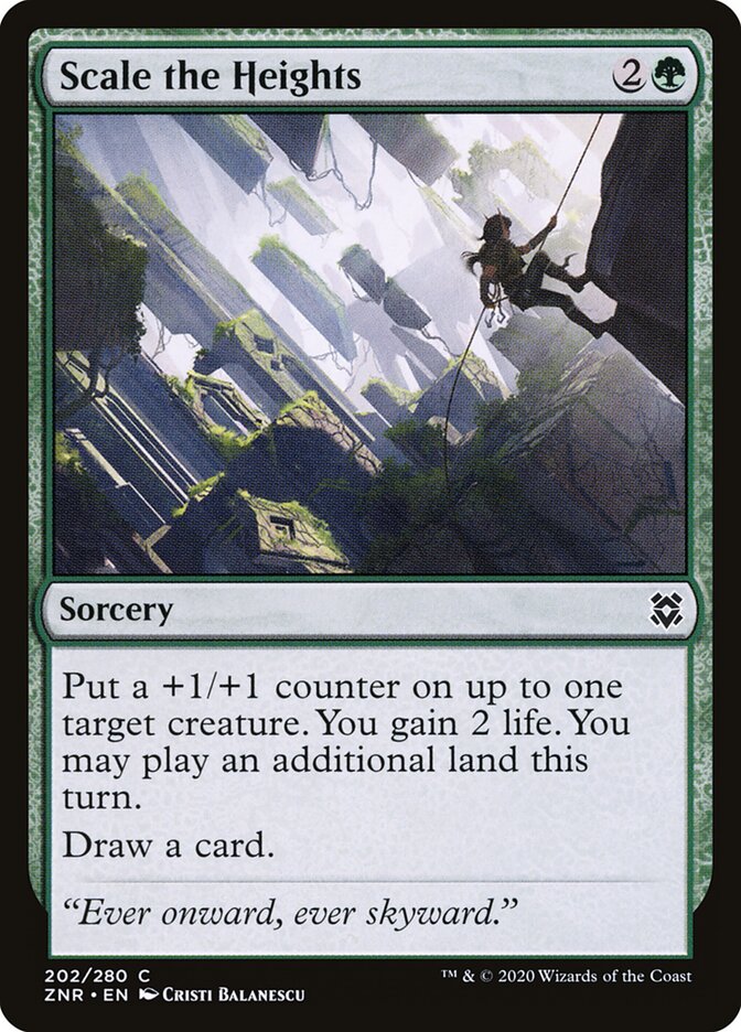 Escalar as Alturas / Scale the Heights - Magic: The Gathering - MoxLand
