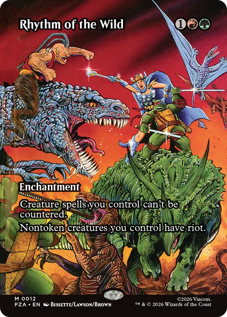 Ritmo dos Selvagens / Rhythm of the Wild - Magic: The Gathering - MoxLand