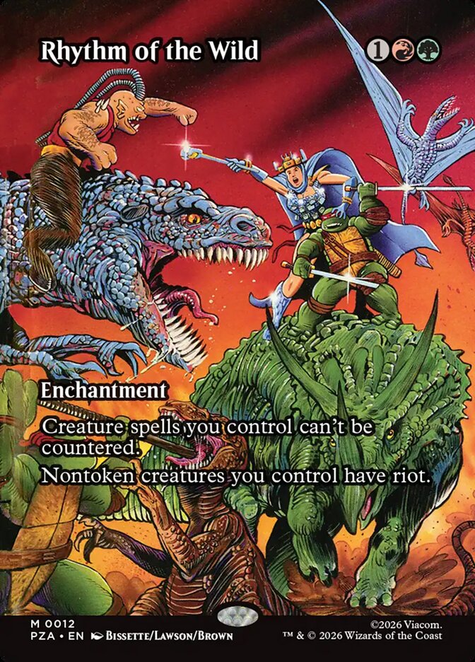 Ritmo dos Selvagens / Rhythm of the Wild - Magic: The Gathering - MoxLand