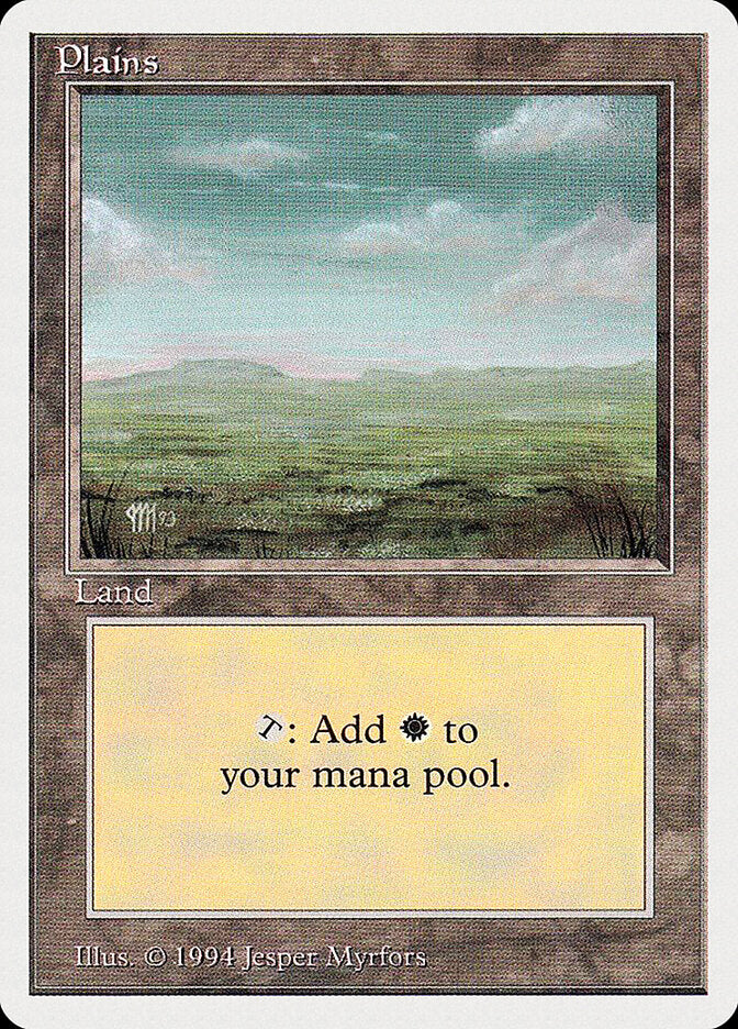 Planície / Plains - Magic: The Gathering - MoxLand