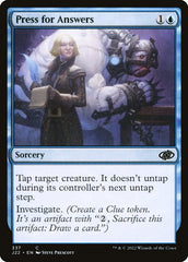 Exigir Respostas / Press for Answers - Magic: The Gathering - MoxLand