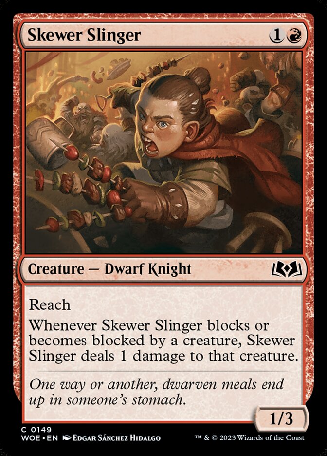 Arremessadora de Espetos / Skewer Slinger - Magic: The Gathering - MoxLand