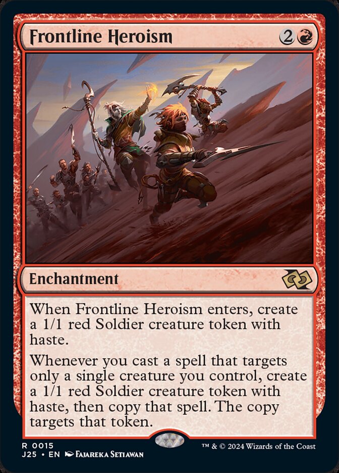 Frontline Heroism - Magic: The Gathering - MoxLand