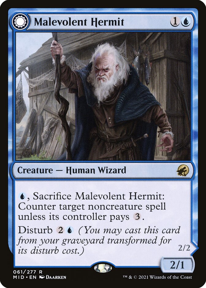 Eremita Malevolente / Malevolent Hermit - Magic: The Gathering - MoxLand