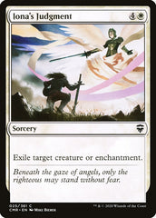 Julgamento de Iona / Iona's Judgment - Magic: The Gathering - MoxLand