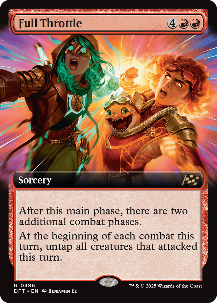 A Todo Vapor / Full Throttle - Magic: The Gathering - MoxLand
