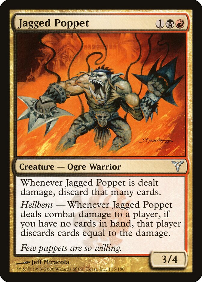 Fantoche Dentado / Jagged Poppet - Magic: The Gathering - MoxLand