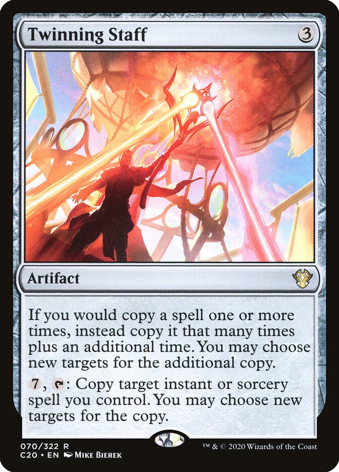 Cajado Gemelar / Twinning Staff - Magic: The Gathering - MoxLand