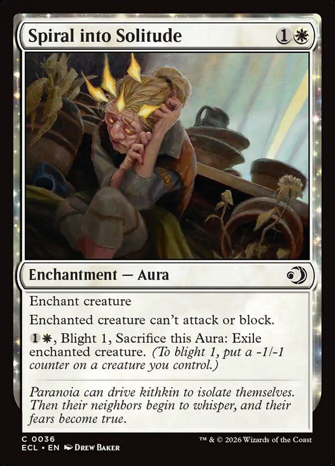 Espiralar na Solidão / Spiral into Solitude - Magic: The Gathering - MoxLand