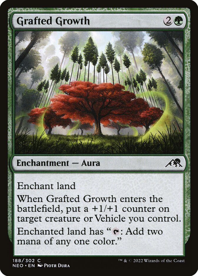 Crescimento Enxertado / Grafted Growth - Magic: The Gathering - MoxLand