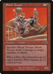 Tropas de Choque / Shock Troops - Magic: The Gathering - MoxLand