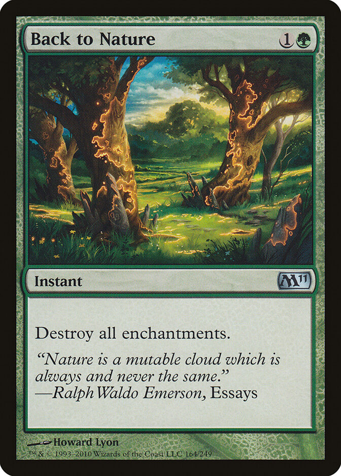 Retorno à Natureza / Back to Nature - Magic: The Gathering - MoxLand