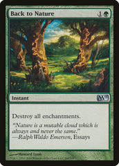 Retorno à Natureza / Back to Nature - Magic: The Gathering - MoxLand