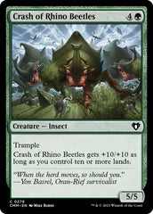 Manada de Besourocerontes / Crash of Rhino Beetles - Magic: The Gathering - MoxLand
