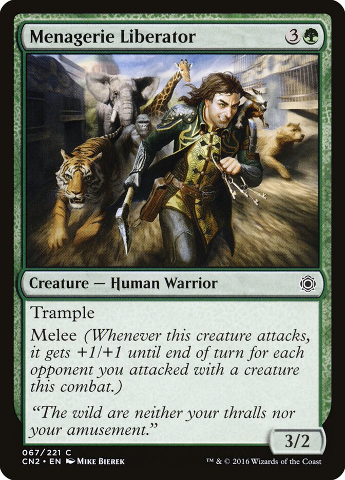 Menagerie Liberator - Magic: The Gathering - MoxLand