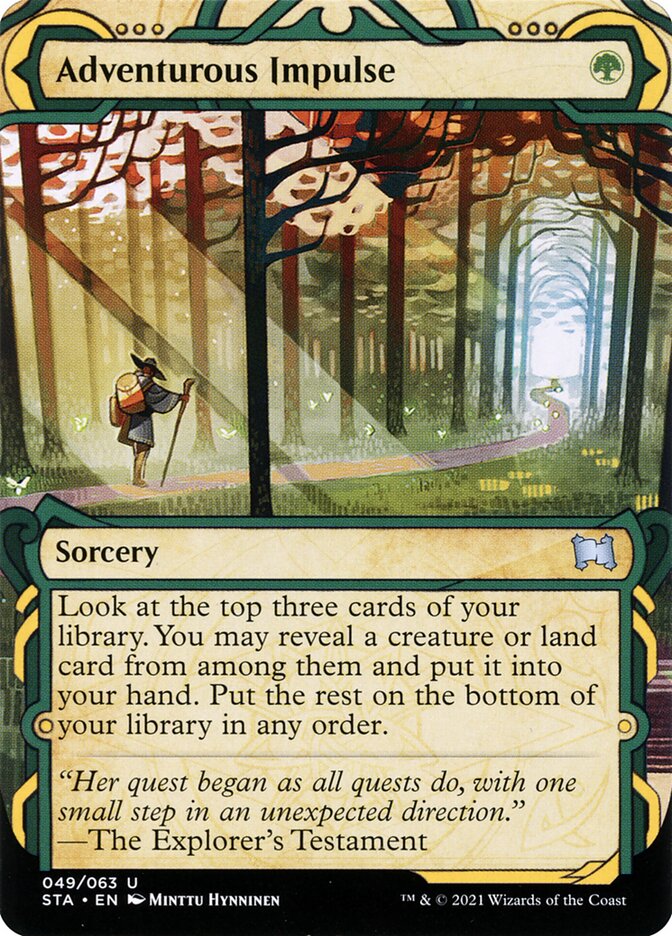 Impulso Aventureiro / Adventurous Impulse - Magic: The Gathering - MoxLand