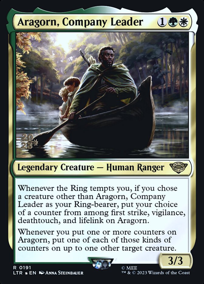 Aragorn, Líder da Sociedade / Aragorn, Company Leader - Magic: The Gathering - MoxLand