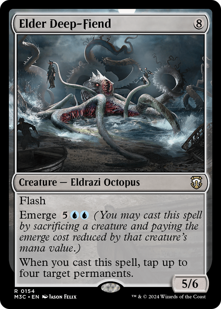 Demônio das Profundezas Ancião / Elder Deep-Fiend - Magic: The Gathering - MoxLand
