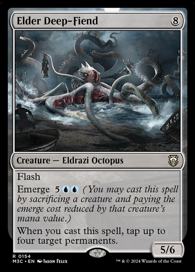 Demônio das Profundezas Ancião / Elder Deep-Fiend - Magic: The Gathering - MoxLand