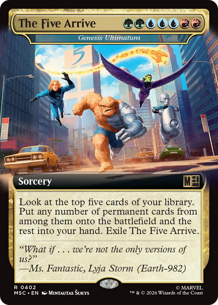 The Five Arrive - Magic: The Gathering - MoxLand