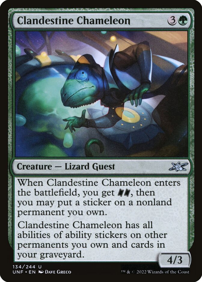 Clandestine Chameleon - Magic: The Gathering - MoxLand