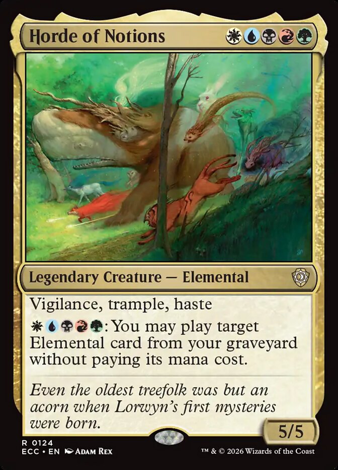 Horda de Noções / Horde of Notions - Magic: The Gathering - MoxLand
