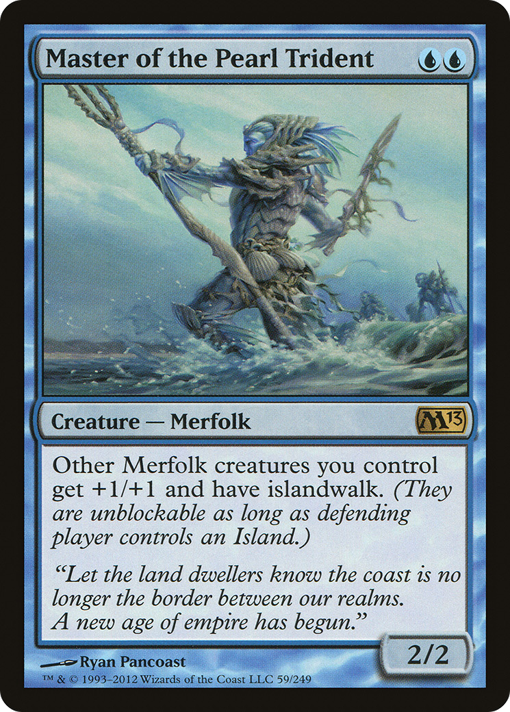 Mestre do Tridente Perolado / Master of the Pearl Trident - Magic: The Gathering - MoxLand