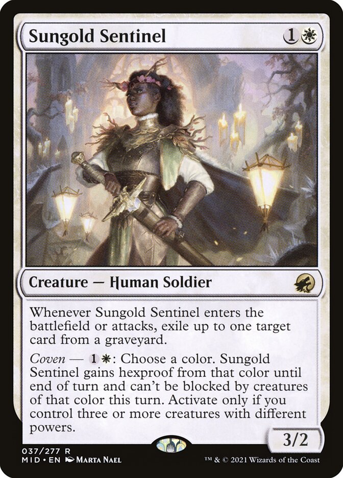 Sentinela do Ouro Solar / Sungold Sentinel - Magic: The Gathering - MoxLand