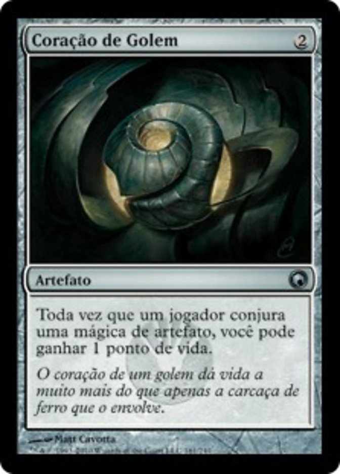 Coração de Golem / Golem's Heart - Magic: The Gathering - MoxLand