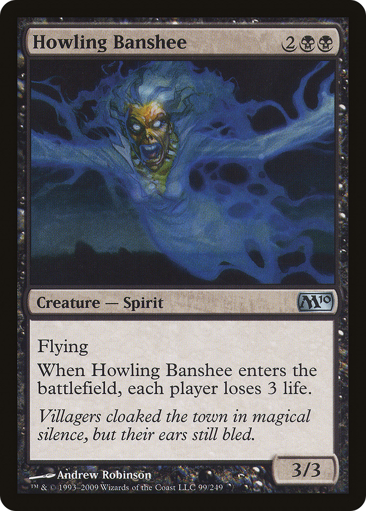 Banshee Clamante / Howling Banshee - Magic: The Gathering - MoxLand