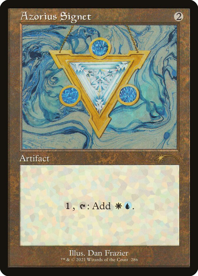 Sinete Azorius / Azorius Signet - Magic: The Gathering - MoxLand