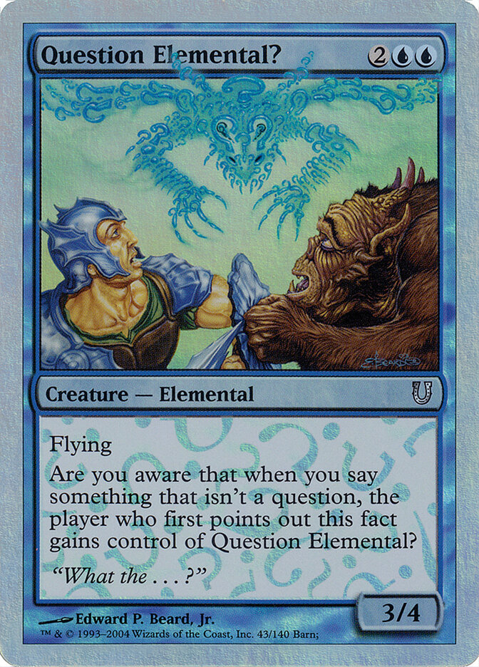 Question Elemental? - Magic: The Gathering - MoxLand