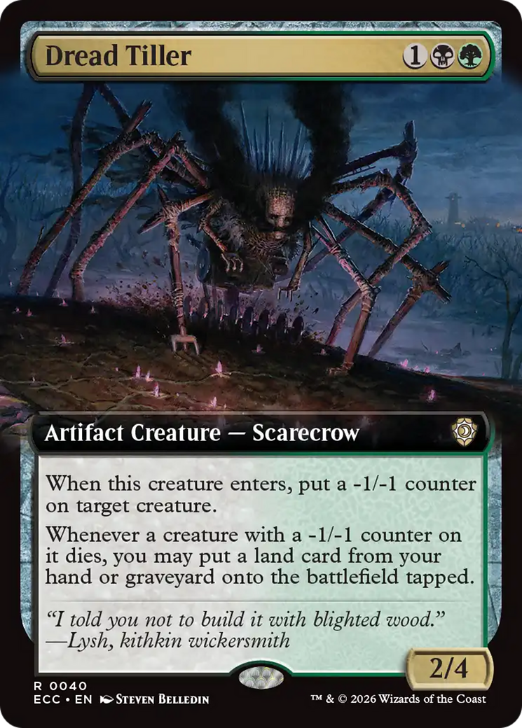 Dread Tiller - Magic: The Gathering - MoxLand