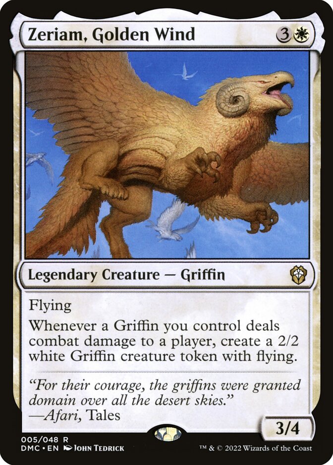 Zeriam, Vento Dourado / Zeriam, Golden Wind - Magic: The Gathering - MoxLand
