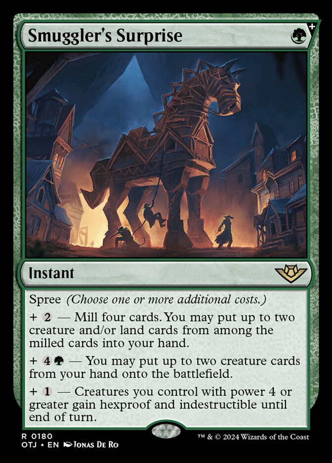 Surpresa do Contrabandista / Smuggler's Surprise - Magic: The Gathering - MoxLand