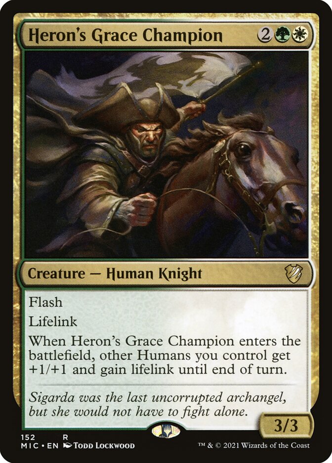 Campeão de Graça das Garças / Heron's Grace Champion - Magic: The Gathering - MoxLand