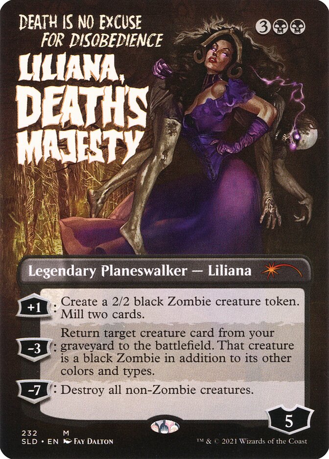 Liliana, Majestade da Morte / Liliana, Death's Majesty - Magic: The Gathering - MoxLand