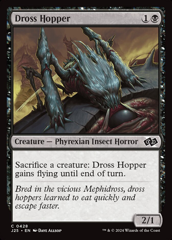 Saltarilho de Escória / Dross Hopper - Magic: The Gathering - MoxLand