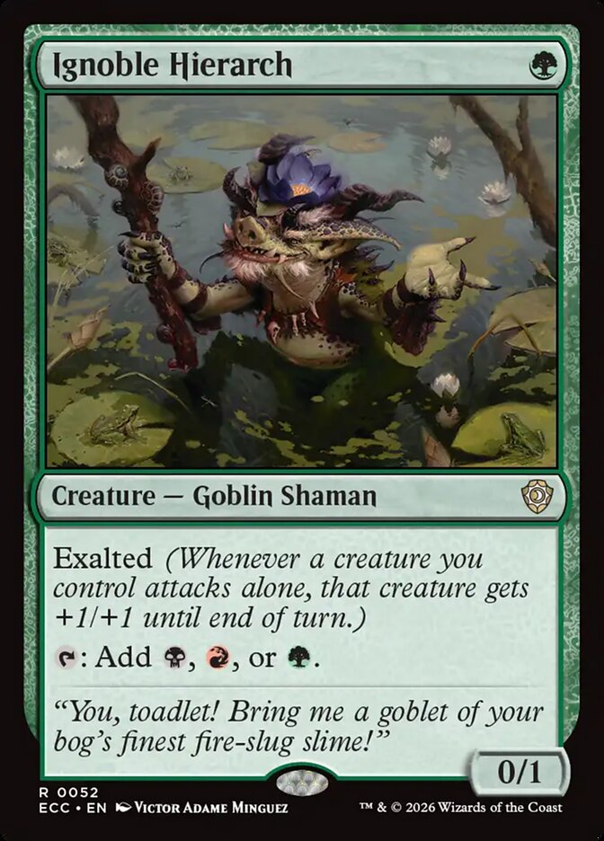 Hierarca Ignóbil / Ignoble Hierarch - Magic: The Gathering - MoxLand