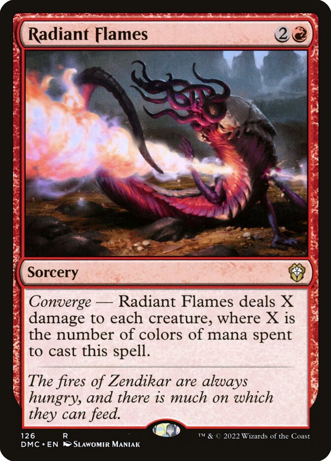 Chamas Radiantes / Radiant Flames - Magic: The Gathering - MoxLand