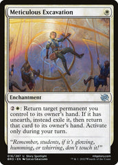 Escavação Meticulosa / Meticulous Excavation - Magic: The Gathering - MoxLand