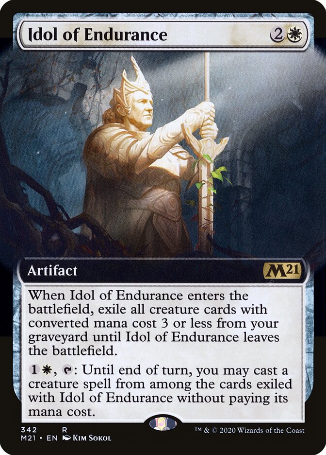 Ídolo de Resistência / Idol of Endurance - Magic: The Gathering - MoxLand