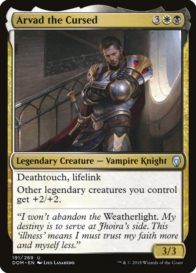 Arvad, o Amaldiçoado / Arvad the Cursed - Magic: The Gathering - MoxLand