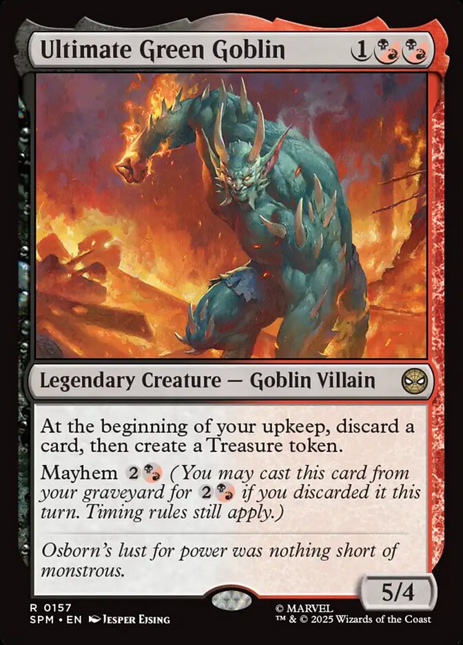 Ultimate Green Goblin - Magic: The Gathering - MoxLand