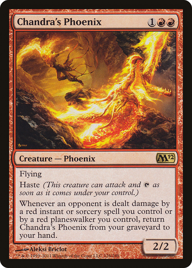 Fênix de Chandra / Chandra's Phoenix - Magic: The Gathering - MoxLand