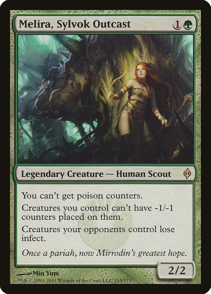 Melira, Pária Silvoque / Melira, Sylvok Outcast - Magic: The Gathering - MoxLand