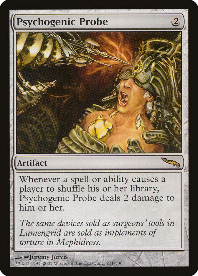 Sonda Psicogênica / Psychogenic Probe - Magic: The Gathering - MoxLand
