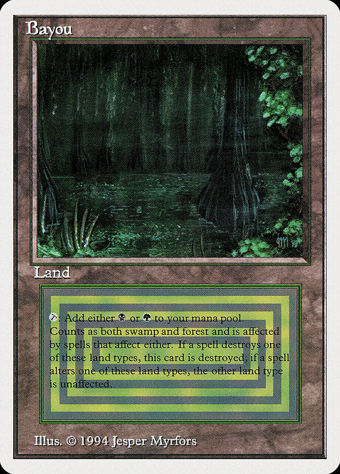 Bayou - Magic: The Gathering - MoxLand