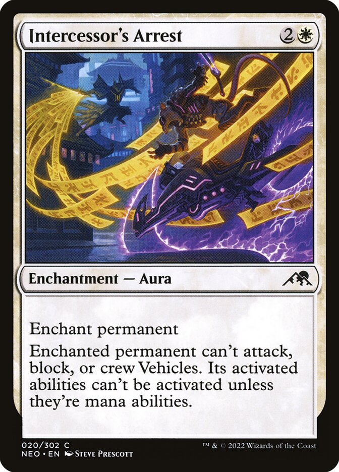 Prisão do Intercessor / Intercessor's Arrest - Magic: The Gathering - MoxLand